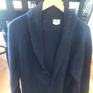 Soft and warm navy sweater